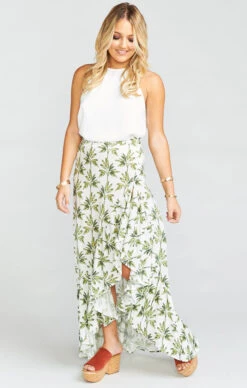 Show Me Your Mumu Salsa Skirt ~ Walk The Palm Cruise