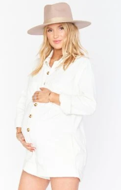 Show Me Your Mumu Tegan Jumper ~ Whitewash -Show Me Your Mumu Sales camcocobrittanypregs 20200224 189