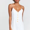 Show Me Your Mumu Remy Romper ~ Mirage Gauze White -Show Me Your Mumu Sales cc9cc805cb13c88f75664f17b6f905c2