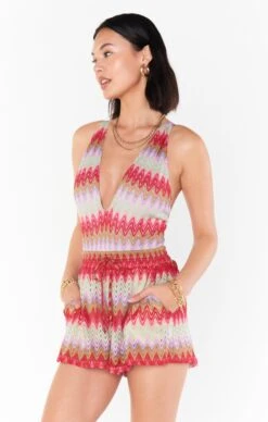 Show Me Your Mumu Biarritz Bodysuit ~ Riviera Zigzag Crochet -Show Me Your Mumu Sales citrusingeorgia jasmine 2.2338630