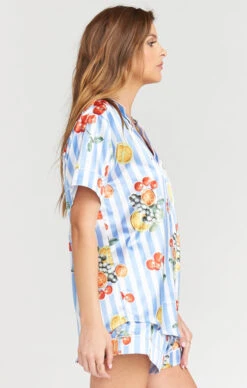 Show Me Your Mumu Slumber PJ Set ~ Fruit Basket Stripe -Show Me Your Mumu Sales dc19bacc49c491728f4975e13bde99e7