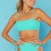Show Me Your Mumu Destin Top ~ Mint Scrunch -Show Me Your Mumu Sales destintop