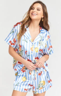 Show Me Your Mumu Slumber PJ Set ~ Fruit Basket Stripe -Show Me Your Mumu Sales e419bf47e3b1c84cf8a981f2ffbb9a91