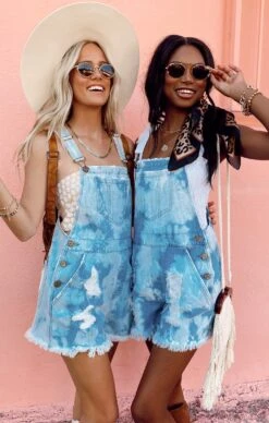 Show Me Your Mumu Georgia Overalls ~ Vintage Saltwater Tie Dye -Show Me Your Mumu Sales georgiaoverallsvintagesaltwatertiedyewebsite