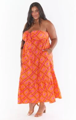 Show Me Your Mumu Midge Midi Dress ~ Malibu Daisy -Show Me Your Mumu Sales heathercollab livjudah 6.68003