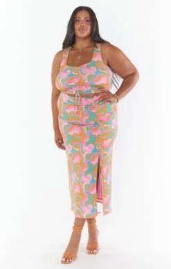 Show Me Your Mumu Krissy Skirt ~ Barbie™ Party Wave -Show Me Your Mumu Sales heathercollab livjudah 6.68047 b929ae20 b444 4f21 be82 64dc77a98c41