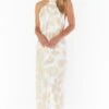 Show Me Your Mumu Jasmine Halter Maxi Dress ~ French Floral -Show Me Your Mumu Sales heathercollab livjudah 6.68059