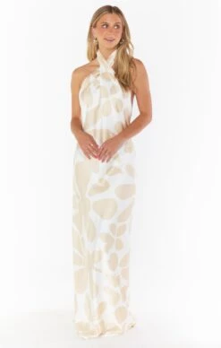 Show Me Your Mumu Jasmine Halter Maxi Dress ~ French Floral