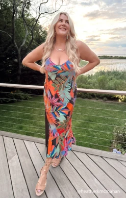 Show Me Your Mumu Uptown Slip Dress ~ Tropical Paradise