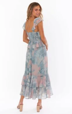Show Me Your Mumu Reese Ruffle Dress ~ Sage I Do Floral -Show Me Your Mumu Sales holidaybarbie livanna 4.73165