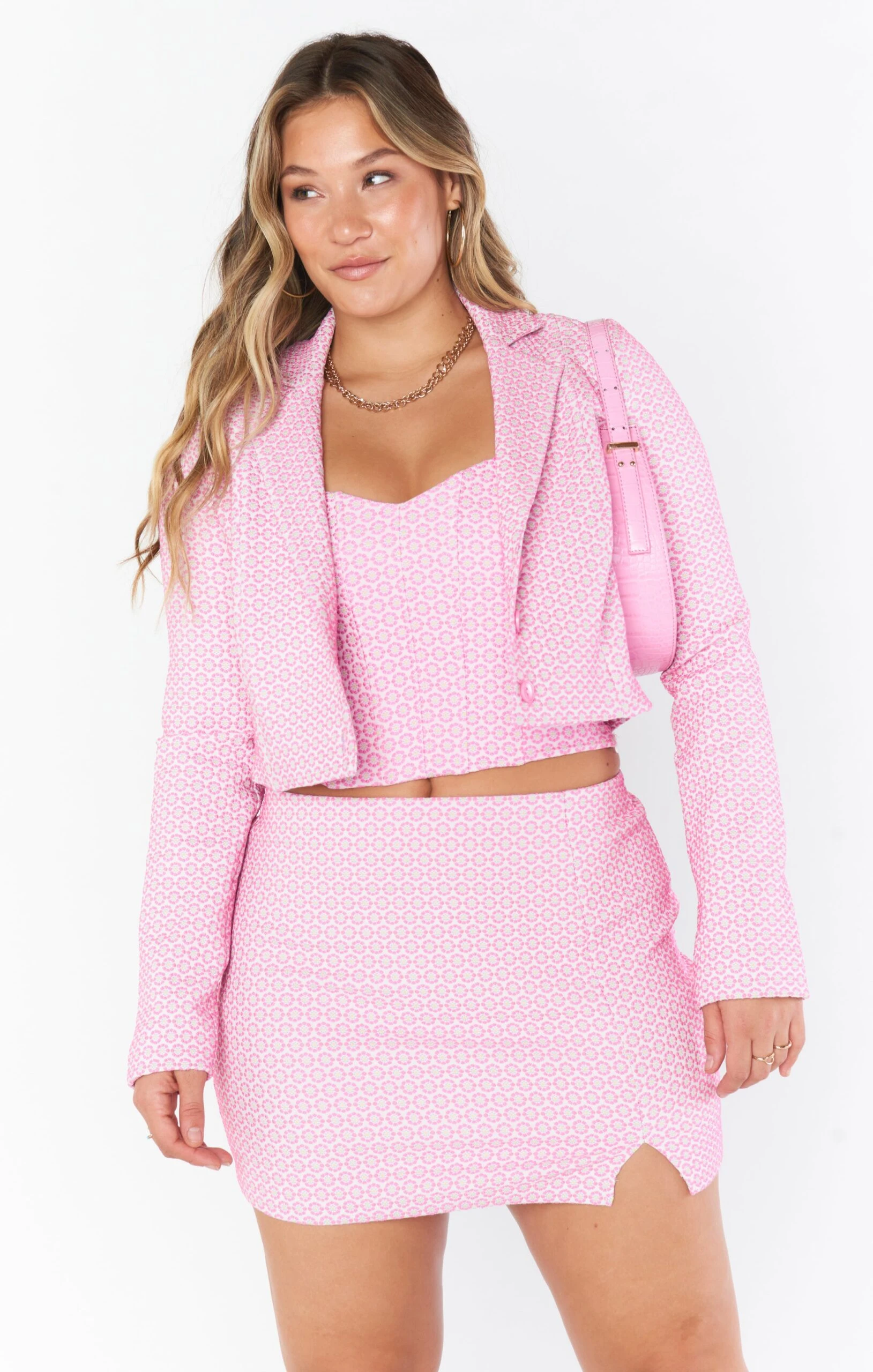 Show Me Your Mumu Waldorf Jacket ~ Daisy Jacquard 5 Show Me Your Mumu Waldorf Jacket ~ Daisy Jacquard - Image 3