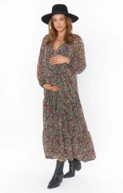 Show Me Your Mumu Birdie Maxi Dress ~ Black Floral -Show Me Your Mumu Sales lisa preg 10.2823176