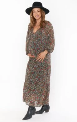 Show Me Your Mumu Birdie Maxi Dress ~ Black Floral -Show Me Your Mumu Sales lisa preg 10.2823180
