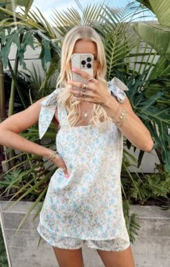 Show Me Your Mumu Makeup Tank ~ Charming Rose Luxe Satin