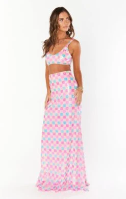 Show Me Your Mumu RSVP Skirt ~ Checkered Sequin 12 Show Me Your Mumu RSVP Skirt ~ Checkered Sequin -Show Me Your Mumu Sales resortswim ellie 11.2926305