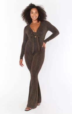 Show Me Your Mumu Martina Wrap Jumpsuit ~ Squiggle Sparkle Knit -Show Me Your Mumu Sales sabrina livsophia 11.824602