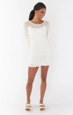 Show Me Your Mumu Commando Classic Mini Cami Slip ~ White -Show Me Your Mumu Sales shadesofpinck 3.940127