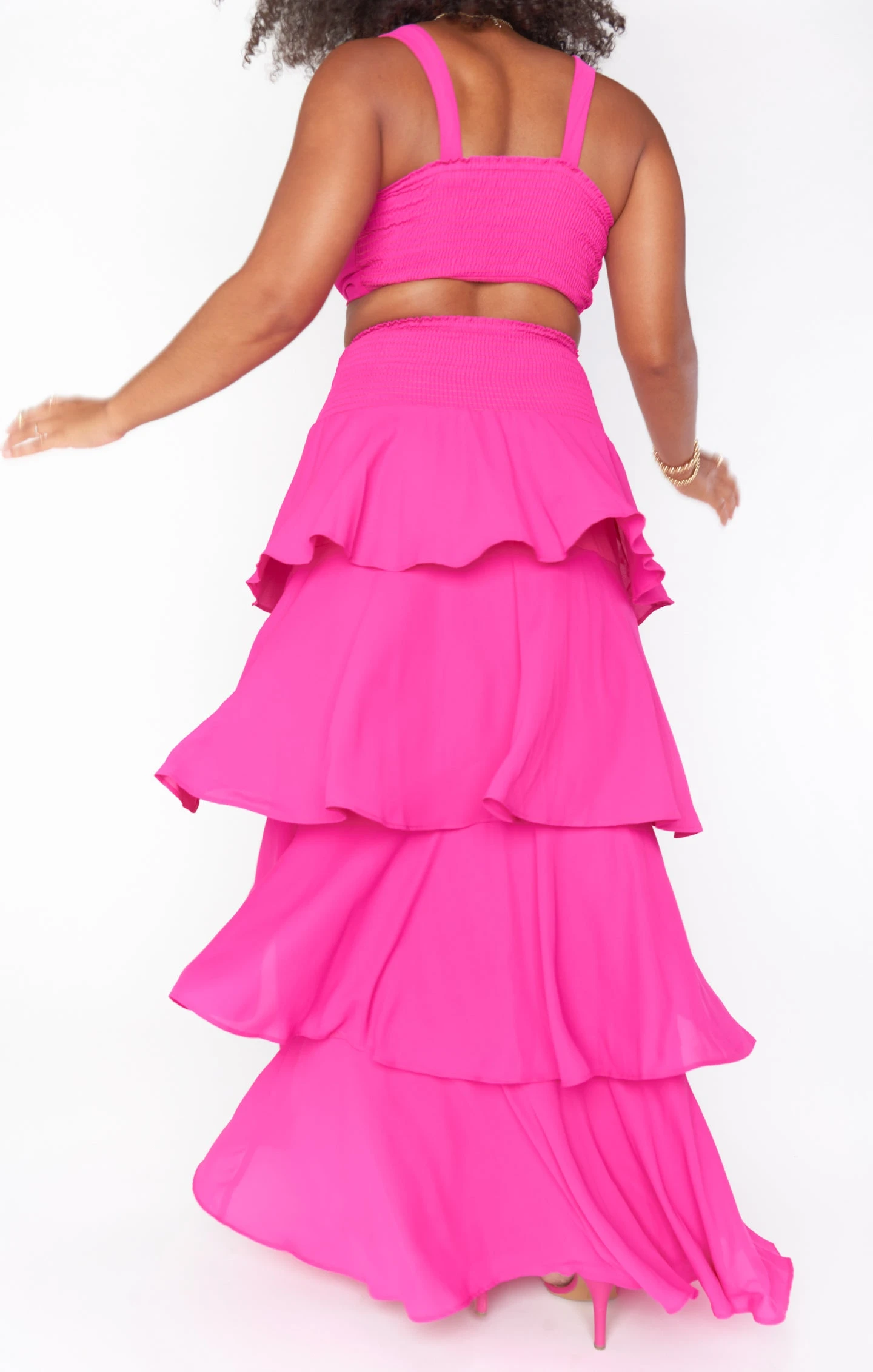 Show Me Your Mumu Katrina Swing Skirt ~ Bright Pink 8 Show Me Your Mumu Katrina Swing Skirt ~ Bright Pink - Image 6