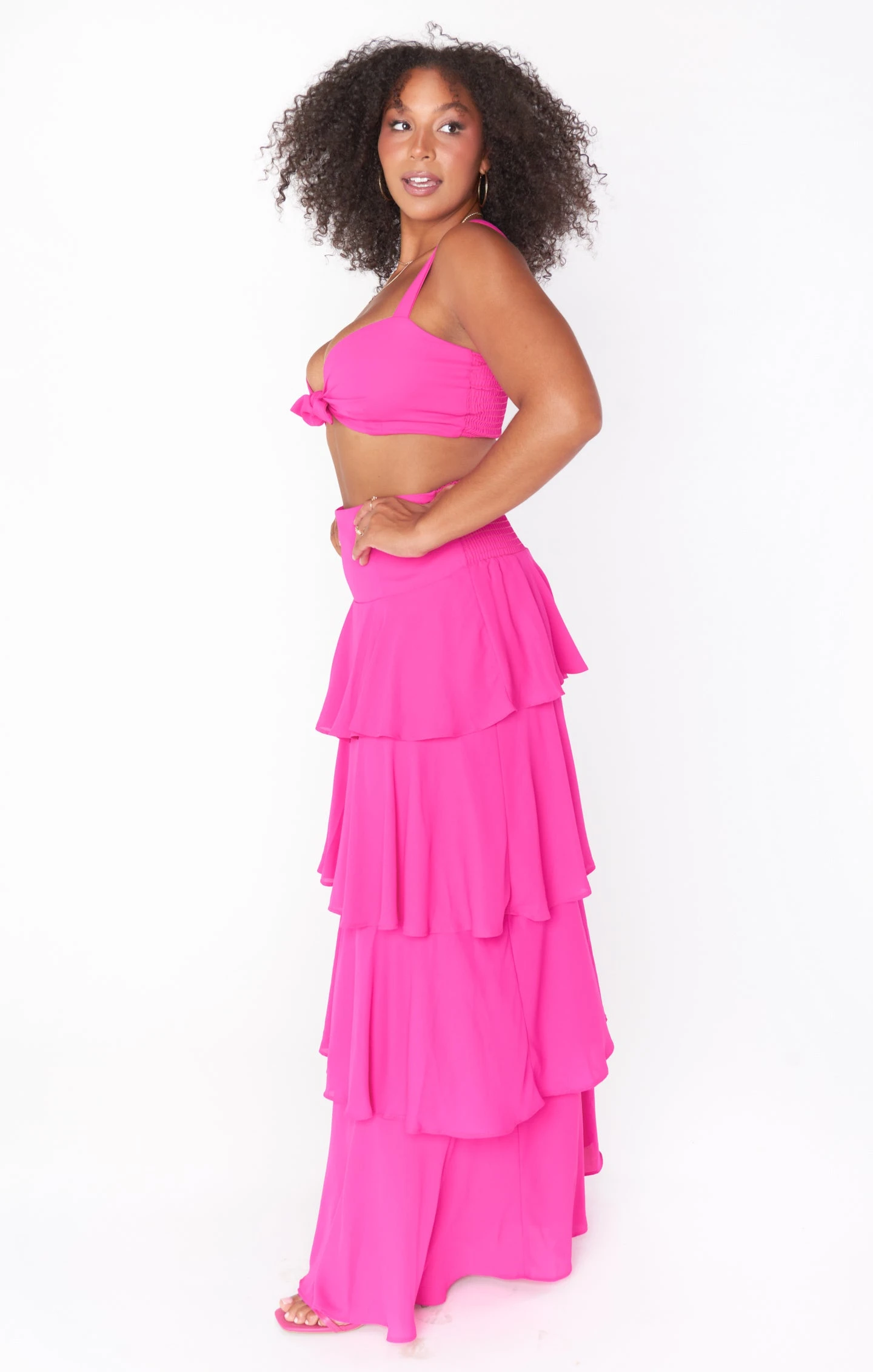 Show Me Your Mumu Katrina Swing Skirt ~ Bright Pink 5 Show Me Your Mumu Katrina Swing Skirt ~ Bright Pink - Image 3