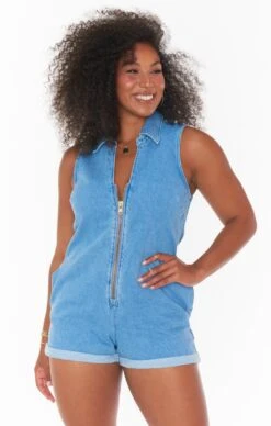 Show Me Your Mumu Reno Romper ~ Blue Stream -Show Me Your Mumu Sales sophiakavia 5.196422