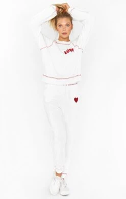 Show Me Your Mumu Swipe Right Pants ~ Loveland Graphic