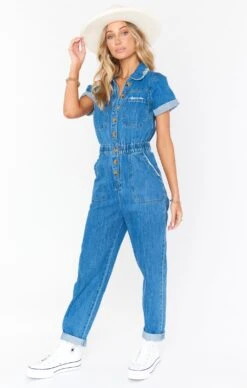 Show Me Your Mumu Cannon Jumpsuit ~ Endless Sea -Show Me Your Mumu Sales spring22bridal brihayleejudah 12.280836