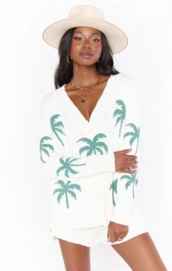Show Me Your Mumu Gilligan Sweater ~ Palm Tree Knit -Show Me Your Mumu Sales springbridal torijudah 11.1925803