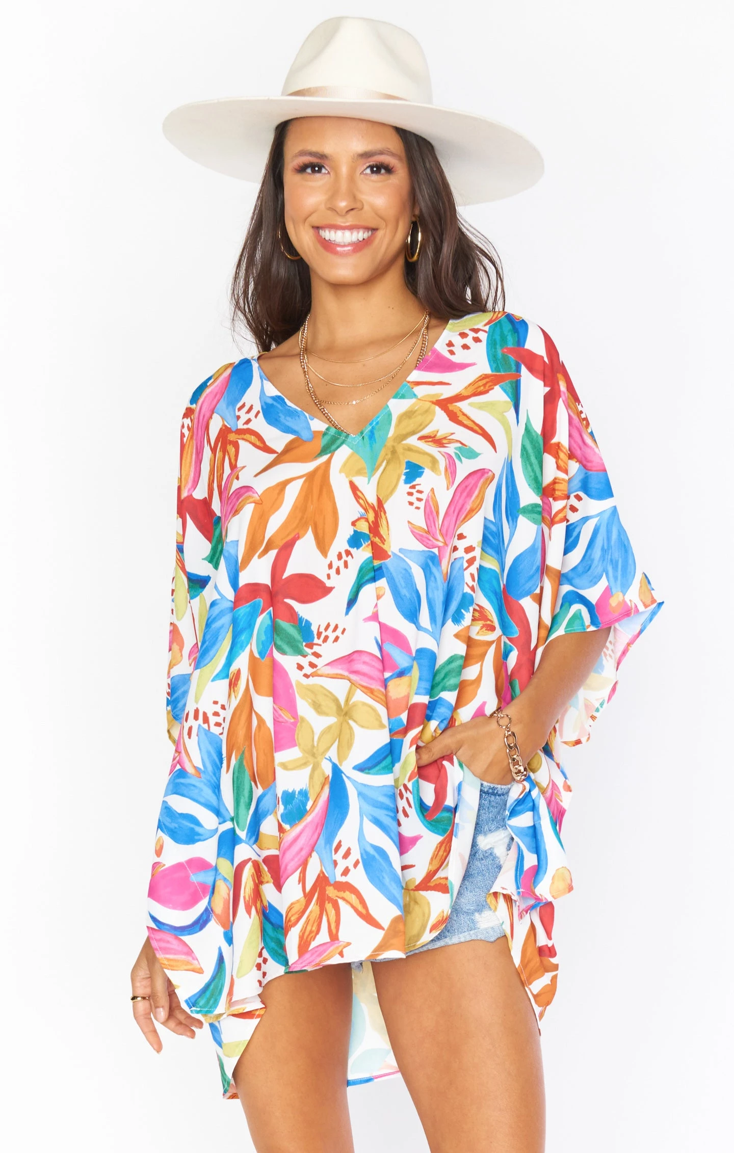 Show Me Your Mumu Peta Tunic ~ Bright Blooms 8 Show Me Your Mumu Peta Tunic ~ Bright Blooms - Image 6