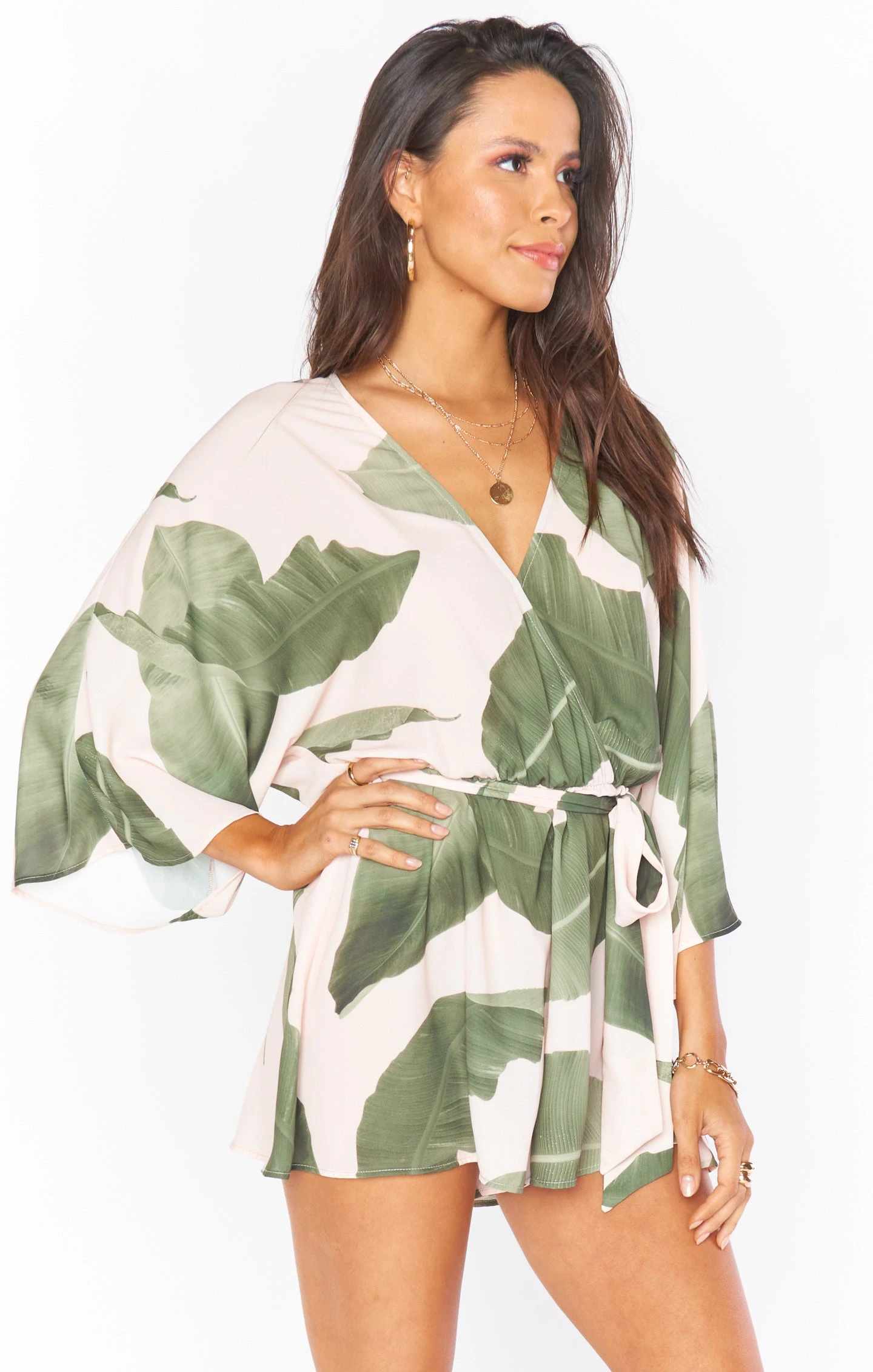 Show Me Your Mumu Lo Romper ~ Queen Palms 4 Show Me Your Mumu Lo Romper ~ Queen Palms - Image 2